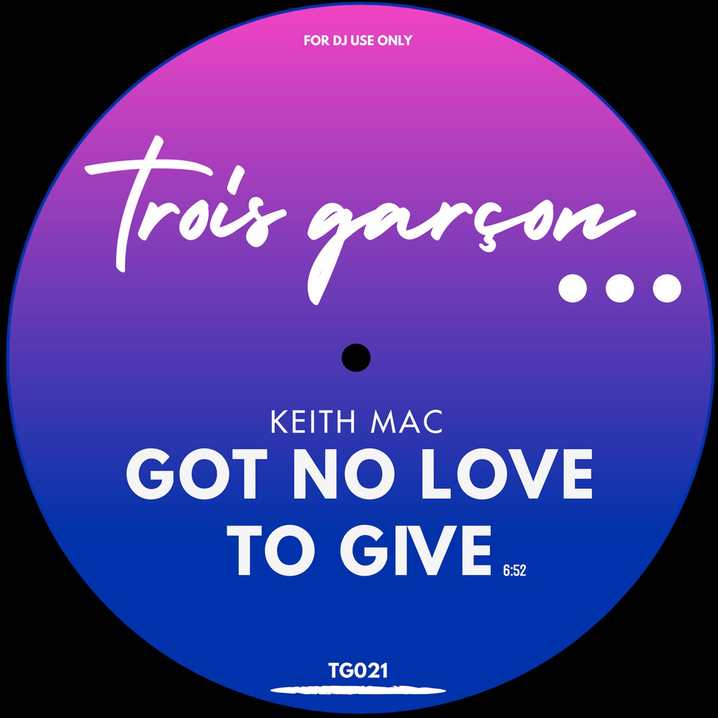 Keith Mac - Got No Love To Give (Original Mix)