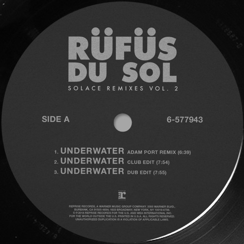 Rüfüs Du Sol - Underwater (Some Of Remix)