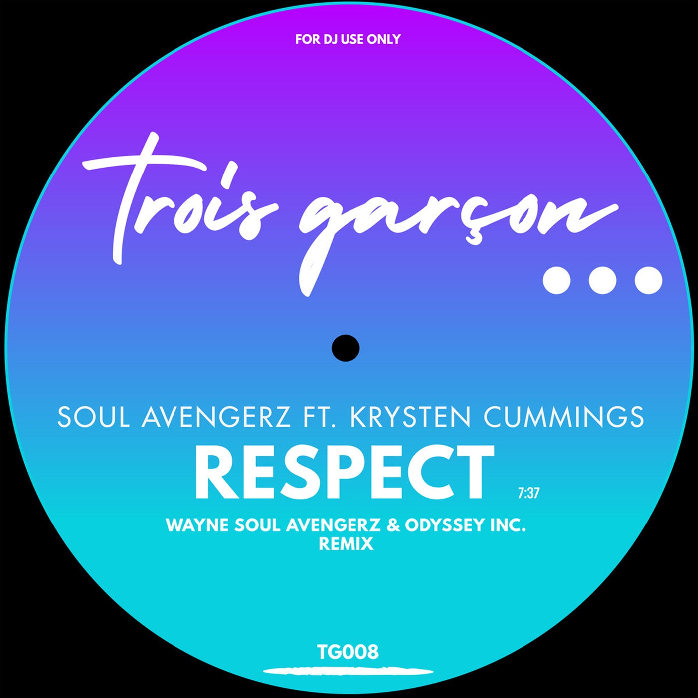 Soul Avengerz Feat. Krysten Cummings - Respect (Trois Garcon Mix)