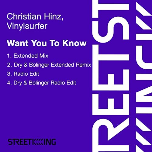 Christian Hinz & Vinylsurfer - Want You To Know (Dry & Bolinger Extended Remix)
